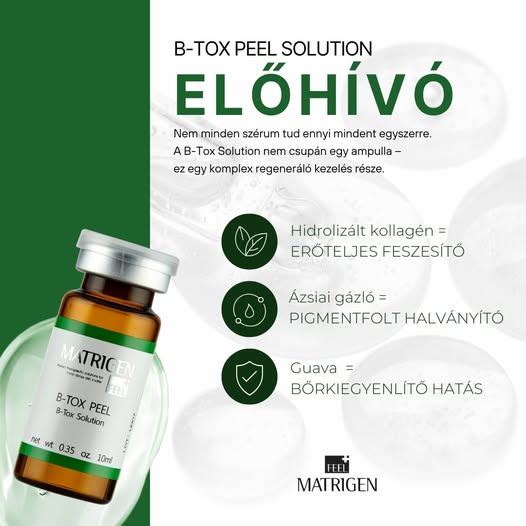 Matrigen B-Tox Peel Koreai hámlasztás